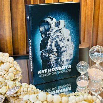 Livro Caixa Decorativo Astronauta P – Organização e Decoração Criativa
