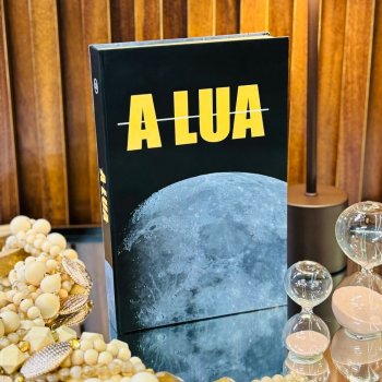 Livro Caixa Decorativo A Lua P – Organização Criativa e Decoração Temática