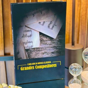 Livro Caixa Decorativo Grandes Compositores P – Organização Criativa e Decoração Musical