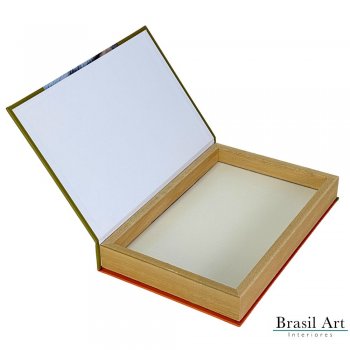 Livro Caixa Decorativo Tigres P – Organização Criativa e Decoração Temática