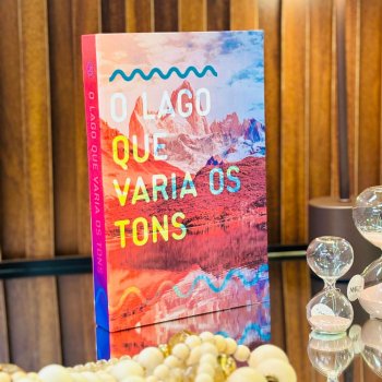 Livro Caixa Decorativo O Lago que Varia os Tons P – Organização Criativa e Decoração Artística