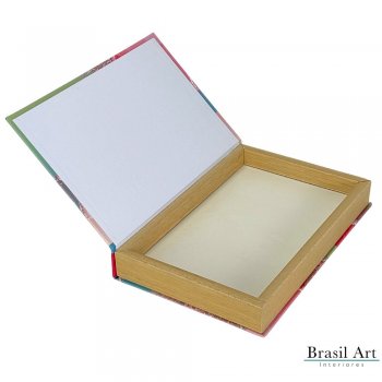 Livro Caixa Decorativo Amor P – Organização e Decoração Moderna com Estilo