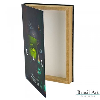 Livro Caixa Decorativo Ela P – Design Criativo e Organização para Ambientes