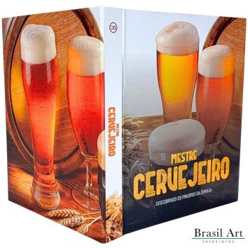Livro Caixa Decorativo Mestre Cervejeiro G – Organização Criativa e Decoração Temática