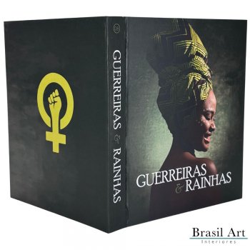 Livro Caixa Decorativo Guerreiras e Rainhas G – Organização Criativa e Decoração Temática Feminina