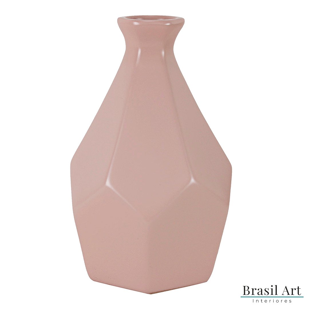 vaso decorativo in ceramica diamante - Decor Vases