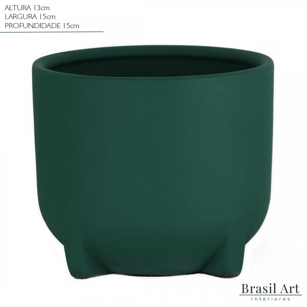 cod: 626032416 - Vaso Decorativo Médio em  - Loja Brasil Art