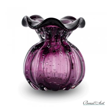 Vaso Decorativo Trouxinha Média Italy Roxo