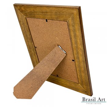 Porta-Retrato Rústico 15x21cm - Moldura Decorativa