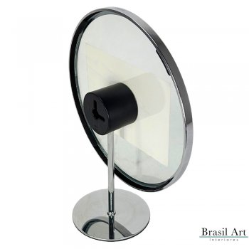 Porta-Retrato Infinity Prata 10x15cm - Moldura Decorativa Moderna E Flutuante